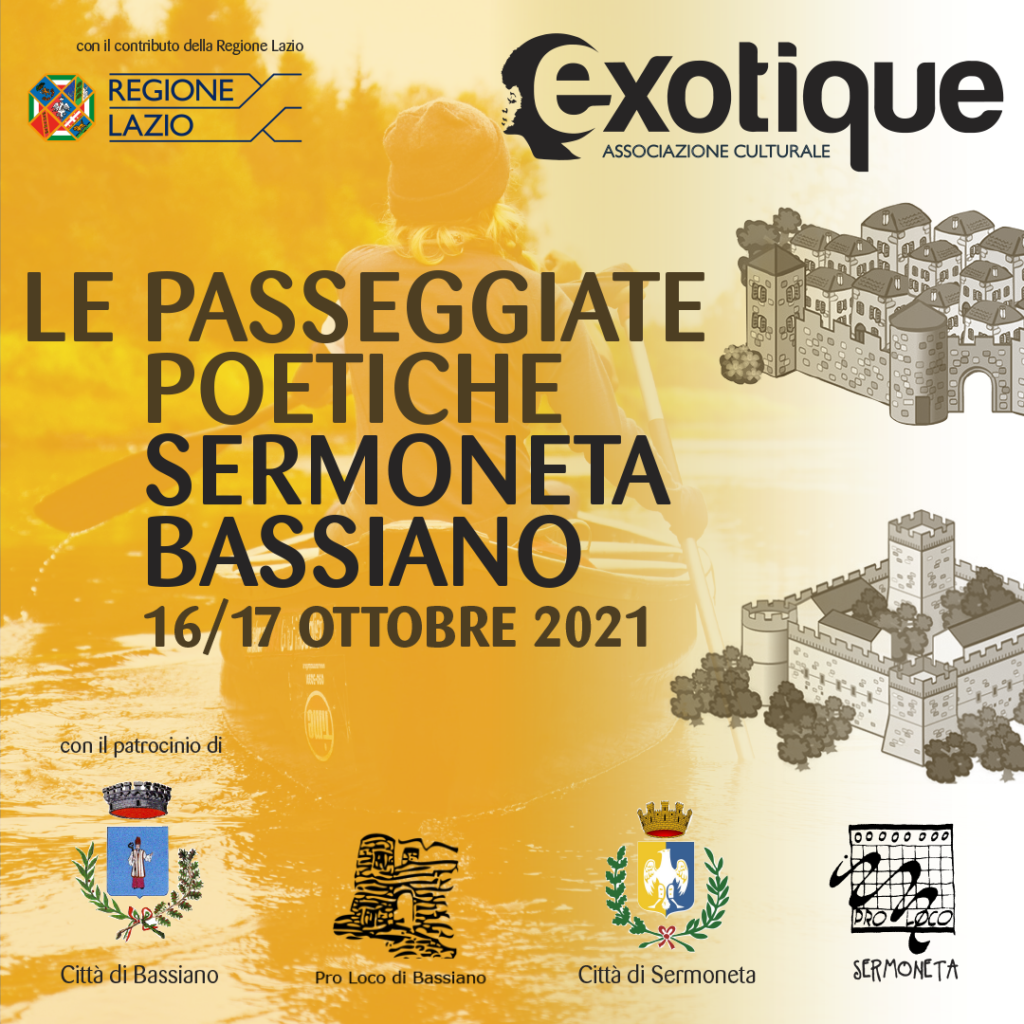 Le Passeggiate Poetiche sui Monti Lepini, Sermoneta e Bassiano 16 e 17 ottobre 2021