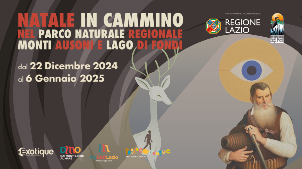 NATALE IN CAMMINO NEL PARCO NATURALE REGIONALE MONTI AUSONI E LAGO DI FONDI dal 22 dicembre 2024 al 6 gennaio 2025